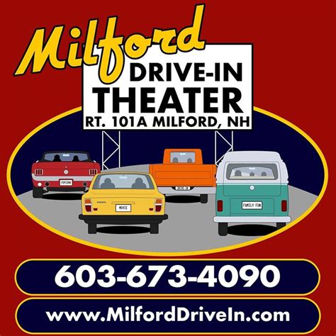 Tickets for double features are sold online only. Milford Drive-In Theater | Hulafrog Concord, NH