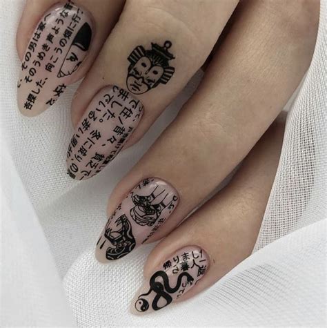 Maybe you would like to learn more about one of these? 自分を 愛する — ♡♡ in 2020 | Anime nails, Swag nails, Perfect nails
