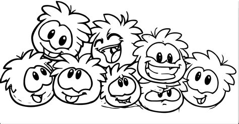 Maybe you would like to learn more about one of these? Club Penguin Puffles Coloring Page | Wecoloringpage.com