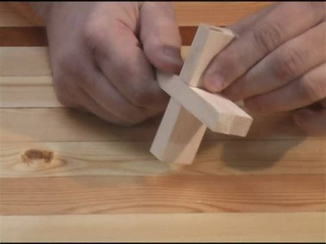 Cross 3d wooden brain teaser puzzle solution. Wooden cross puzzle | Wooden cross, Wooden crosses, Wood ...