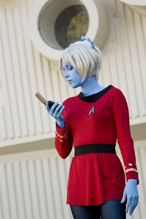 Klingons also posses multiple organs when compared to humans. Andorian Girl - Cosplay | Star trek costume, Star trek cosplay, Star trek andorian