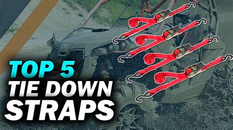 Here is a comprehensive tie down straps comparison based on their strength, capacity and a lot more features. Top 5 Best Tie Down Straps - YouTube