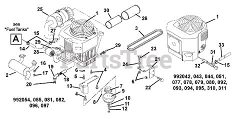 Click to search vbeltsupply.com for replacement belt. Gravely 992054 (PM 152Z) - Gravely Pro-Master 52" Zero ...