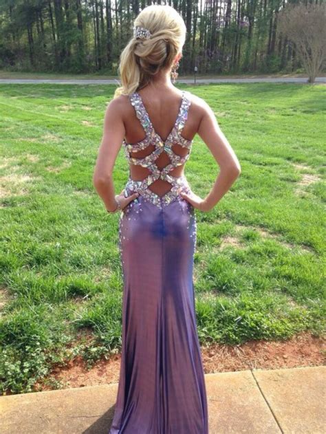 Silver models silver sets of sets. prom, metallic, open back prom dress, purple dress, silver ...