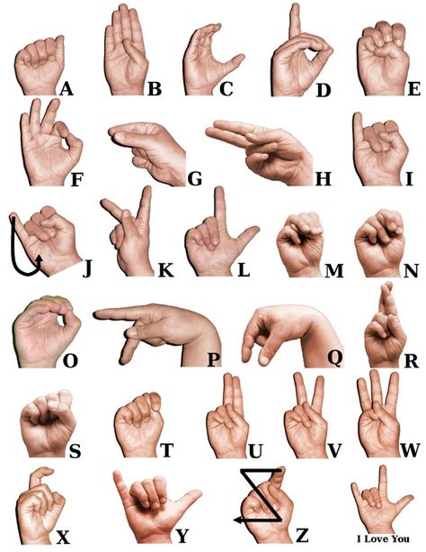 The asl alphabet is used . Sign language alphabet | Sign language words, Sign language alphabet ...