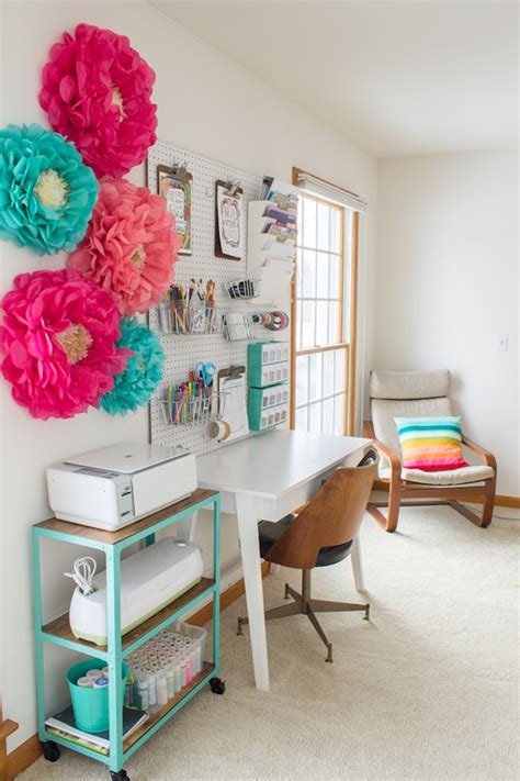 How about making a closet somewhere you have a little space with a folding table and lots of space on top and underneath to store your things? How To Store Your Craft Supplies in A Small Space