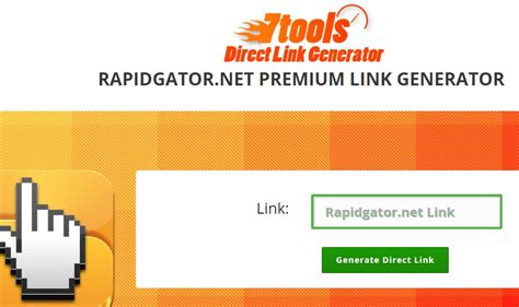 Premium link generator is a service for free users (users who haven't bought premium service) in which they are asked to post link of the file and in simply, paste your link to the generator at top of this page. Rapidgator Free Direct Premium Link Generator - 7tools