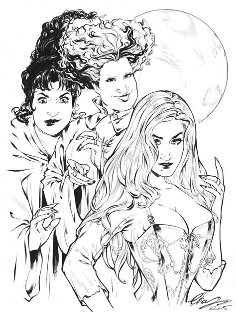 Feel free to print and color from the best 36+ witch coloring pages at getcolorings.com. Pin by Peyton Eliza on Movie: Hocus Pocus | Halloween ...