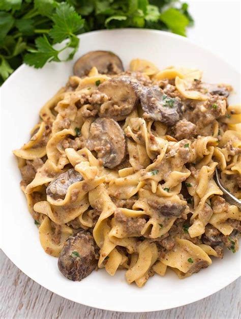 Cook until just heated through, about 5 minutes. Instant Pot Hamburger Stroganoff is a delicious, money ...