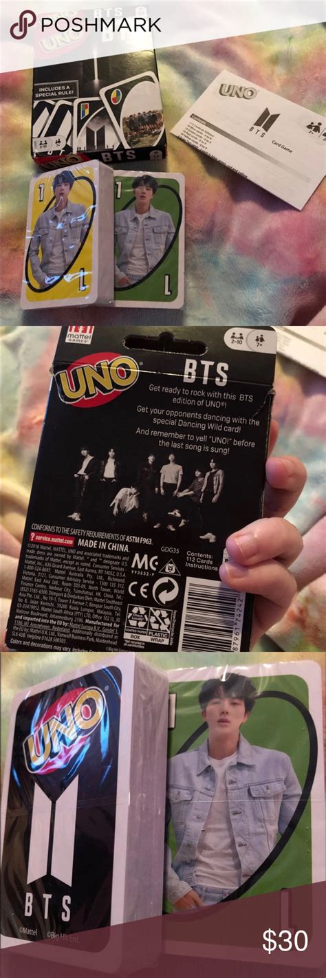 Uno™ bts brings fans and card game lovers together with an irresistible combination of skill and, yes, dance moves! BTS Uno Cards | Uno cards, Bts, Cards