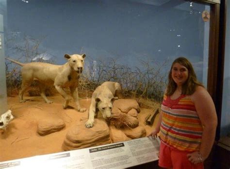 Patterson, junto al primero de los leones de tsavo abatidos. Great animal dioramas - must see the Tsavo lions - Foto ...