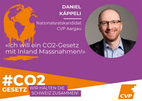 Nun verwirft es das volk. CO2-Gesetz - Warum ich dafür bin! - Daniel Käppeli