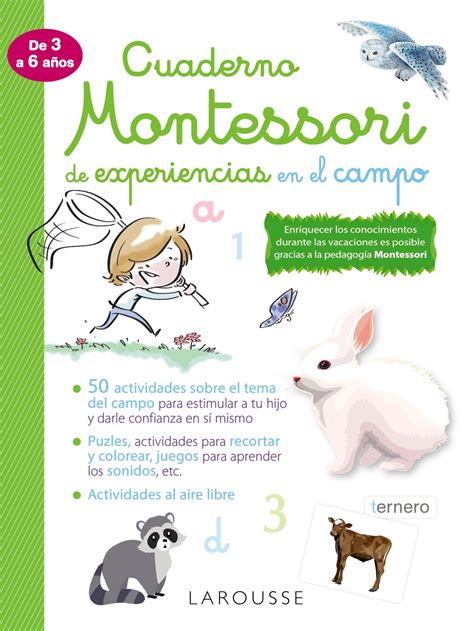 Los juegos de rol son una forma divertida de sumergirte en un mundo de tu propia creación. Cuaderno Montessori de experiencias en el campo - Larousse ...