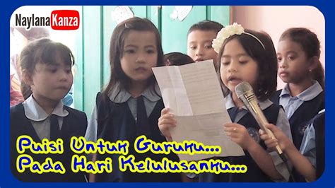 Pilih quote cinta terbaik dan menyentuh hati bunda dalam bahasa inggris beserta artinya. Puisi untuk Ibu Guru dihari Kelulusan Nayla - YouTube