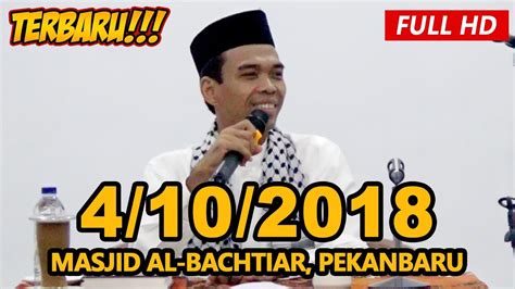 Ustaz abdul somad, dilaporkan sejumlah kelompok ke polisi, terkait ceramah yang dinilai menghina agama lain. Ceramah Terbaru Ustadz Abdul Somad Lc, MA - Masjid Al ...