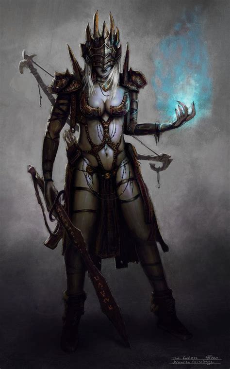 Tolkien's the lord of the rings. Specially for Wychking in 2020 | Dark elf, Dark fantasy ...