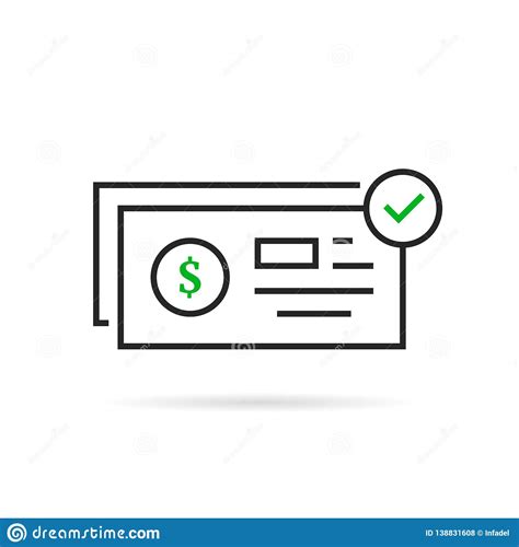 You should have received a check register when you got your checkbook. Bank Check Template Icon Graphic Vector Illustration ...