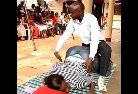 Doggy style & prone bone 4. Pastor Here Teaching Church Members The Right Way To Doggy ...