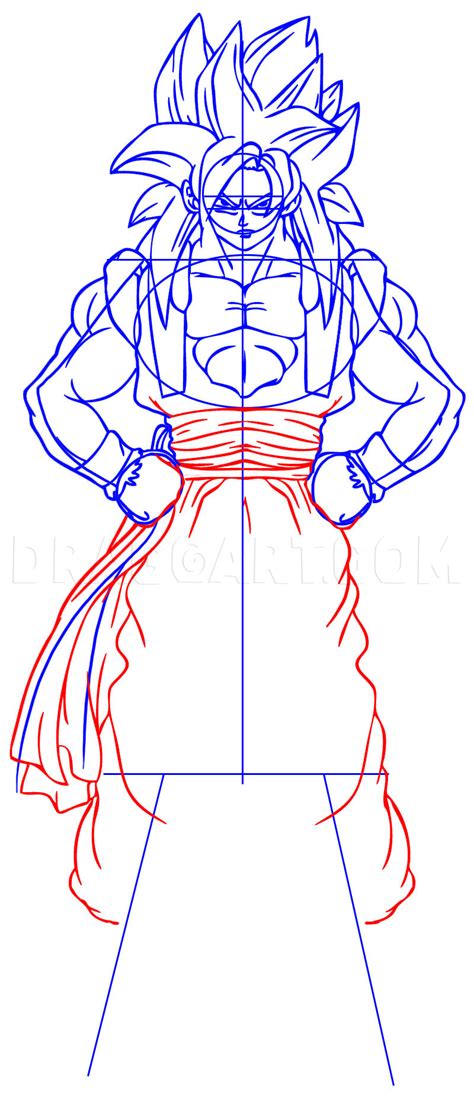 Today we will show you how to draw gogeta from dragon ball z. How To Draw Gogeta Super Saiyan 4, Step by Step, Drawing ...