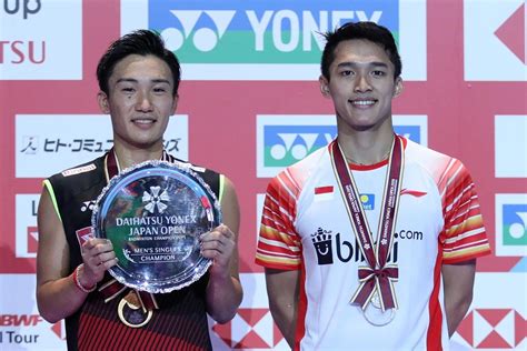 Karib dari jonatan christie ini langsung mengincar medali tertinggi saat tampil di ajang. Jonatan christie mengakui keunggulan kento momota di final ...