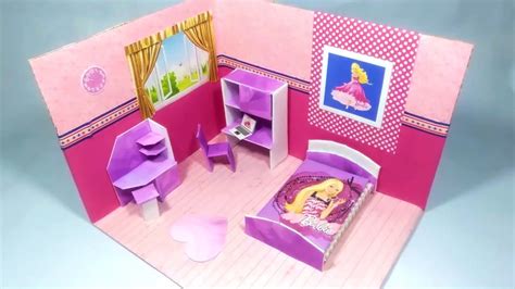 Check spelling or type a new query. Barbie Bedroom | DIY Cardboard | Miniature Pink Barbie ...