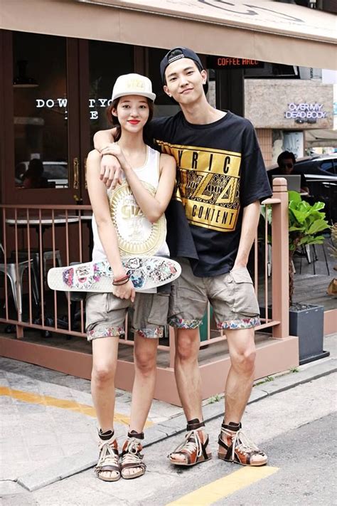 전준영, 강초원 [JDIN KOREA] | Couple outfits, Fashion couple, Stylish couple