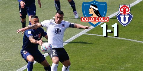 El cacique espera salir del último. Universidad de Chile vs Colo Colo por la Fecha 9 del ...