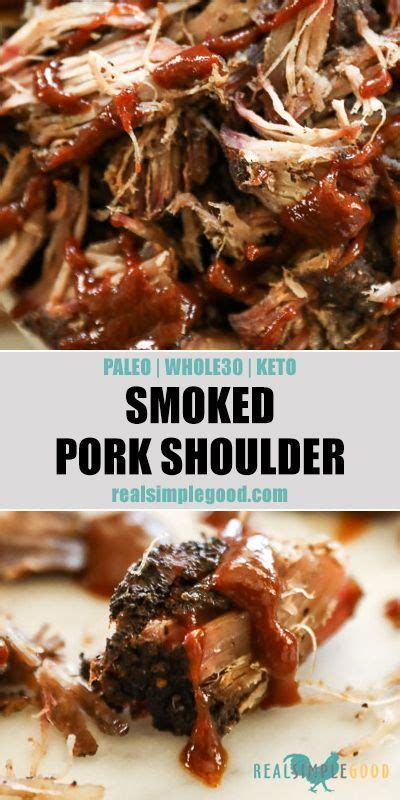 This keto pork carnitas recipe makes approximately 12 servings. Smoked Pork Shoulder (Paleo, Whole30 + Keto) | Recipe ...