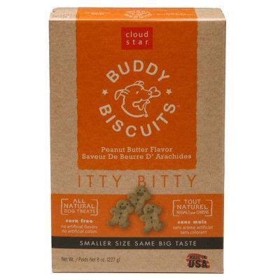 Buddy biscuits dog treats contain only the most wholesome ingredients for your pet. Cloud Star Buddy Biscuits Peanut Butter Dog Treats, 8-oz ...