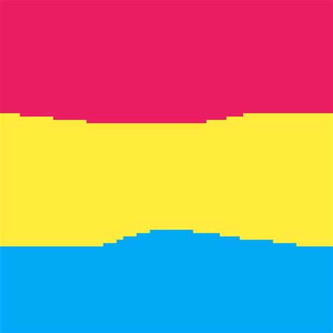 Is pansexual one of the ways you identify yourself? Pixilart - Pansexual flag =========== by Salem-the-cat