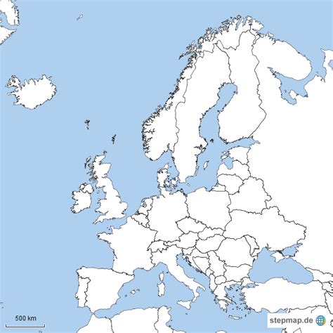 Weimar fuer bancart erstellt am 04022014. Europa von tuscan23 - Landkarte für Europa