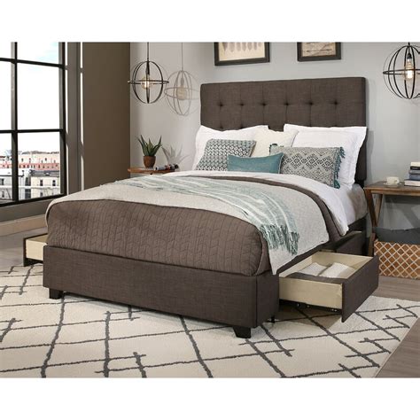 Combining fashion and function, the sarter platform bed. Canora Grey Mirando 2 Drawer Upholstered Storage Platform ...