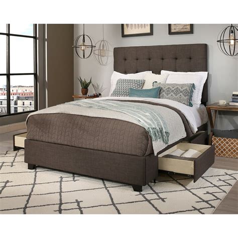 Shop for grey upholstered bed beds at pricegrabber. Canora Grey Mirando 2 Drawer Upholstered Storage Platform ...