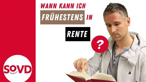 Vor 1953 geborene können die altersrente für besonders langjährig versicherte ab 63 erhalten. Wann kann ich frühestens in Rente gehen? - YouTube