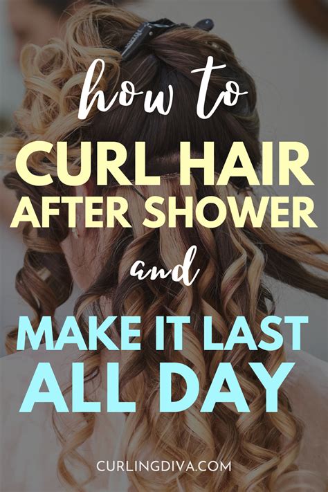 Doing so will release the top layer from its own weight, allowing it to dry faster and in an even curl pattern from roots to ends. Pin on How to curl hair - Tips for curling hair