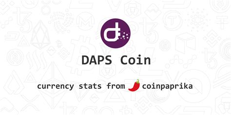 We also feature a handy cryptocurrency calculator and converter that. DAPS Coin (DAPS) Price, Charts, Market Cap, Markets ...