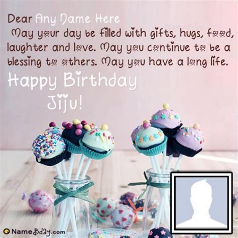 Happy birthday cake with name and photo. Aboutme: Birthday Wish Jiju Happy Birthday Jijaji Quotes ...