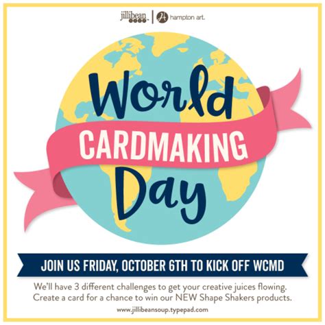 If a picture paints a thousand words.then how many more can a video produce? In My Creative Opinion: World Card Making Day 2017