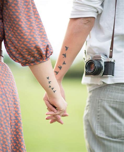 Check spelling or type a new query. 20+ Matching Couple Tattoos For Lovers That Will Grow Old Together | Bored Panda