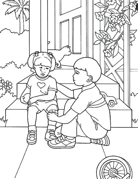 Great for helping kids learn the bible stories while also sparking their imagination. Serving Others Coloring Pages at GetColorings.com | Free ...