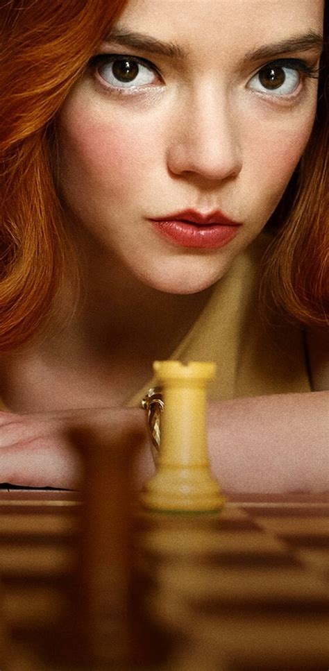 The queen's gambit accepted (or qga) is a chess opening characterised by the moves: 1176x2400 Anya Taylor-Joy The Queens Gambit 1176x2400 ...