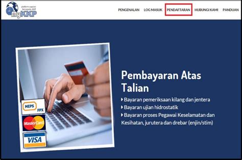 Langkah 2 log masuk mykkp 1. Cara Daftar Pengguna Baru Sistem Portal MyKKP