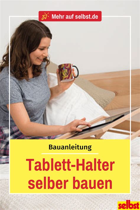 Ich baue einen prototyp tablet halter für das bett.die halterung kann unter dem bett versteckt werden. Betttablett | selbst.de | Halte durch, Tablet halterung ...