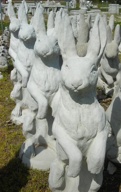 I love concrete in the garden. Concrete Garden Statues at Warmbiers | Concrete garden ...