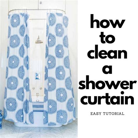 Zach and i bought our current liner over three years ago and, yes, it gets really bad. How to Clean a Shower Curtain in 2020 | Shower cleaner ...