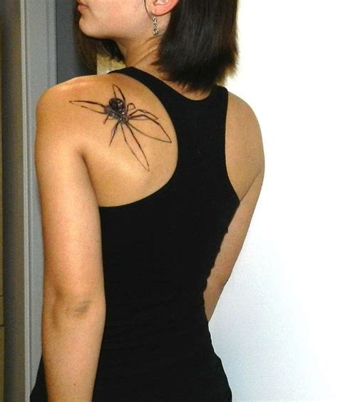 See medical images of dangerous spider bites that can turn the bite of a black widow spider is dangerous because it can affect a person's nervous system. 3D TATTOO… | Chopper tattoo website design | Spider tattoo ...