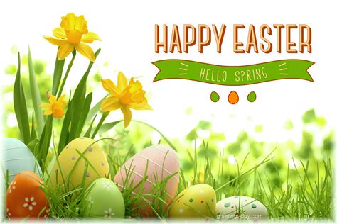 It is also called pascha or resurrection sunday. Happy Easter, Hello Spring Pictures, Photos, and Images ...