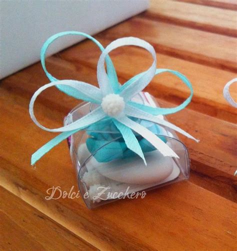 Segnaposto narin color tiffany : SEGNAPOSTO MATRIMONIO CON CONFETTI DECORATI - Feste ...