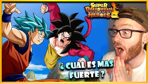 Super dragon ball heroes (manga) 01. Goku SSJ Blue VS Goku SSJ4 😱 DRAGON BALL Heroes 🔥 Capitulo 1 REACCION Sub ESPAÑOL 🇪🇸 - YouTube