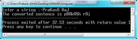 Convert snake case string to camel case in java. program in c to convert case of a given string.